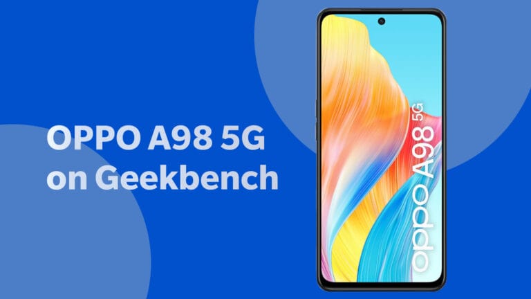 OPPO A98 5G spotted on Geekbench, powered by Snapdragon 695!