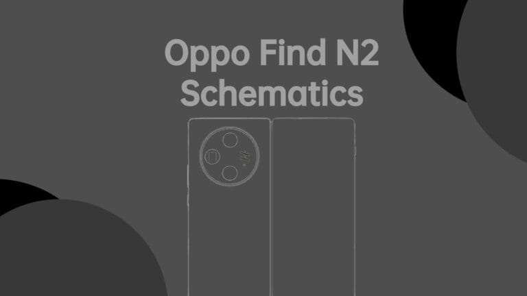 Oppo Find N3 schematics reveal its design