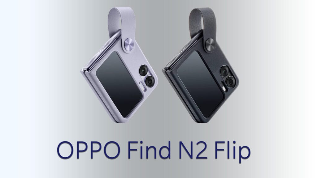 oppo find n2 flip cover display thumb