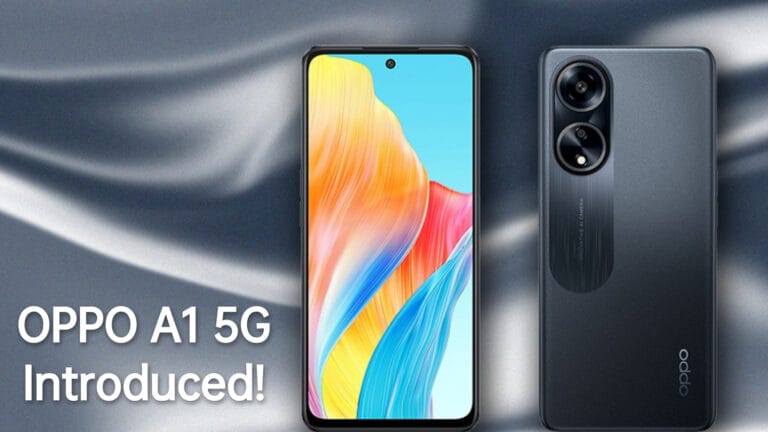 OPPO A1 5G introduced with Snapdragon 695!