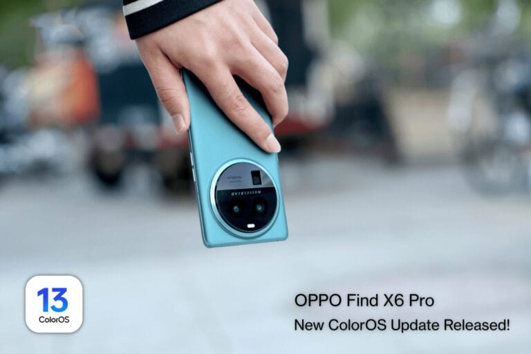 OPPO Find X6 Pro ColorOS update released with camera fixes