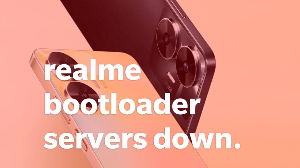 realme bootloader servers maintenance thumb