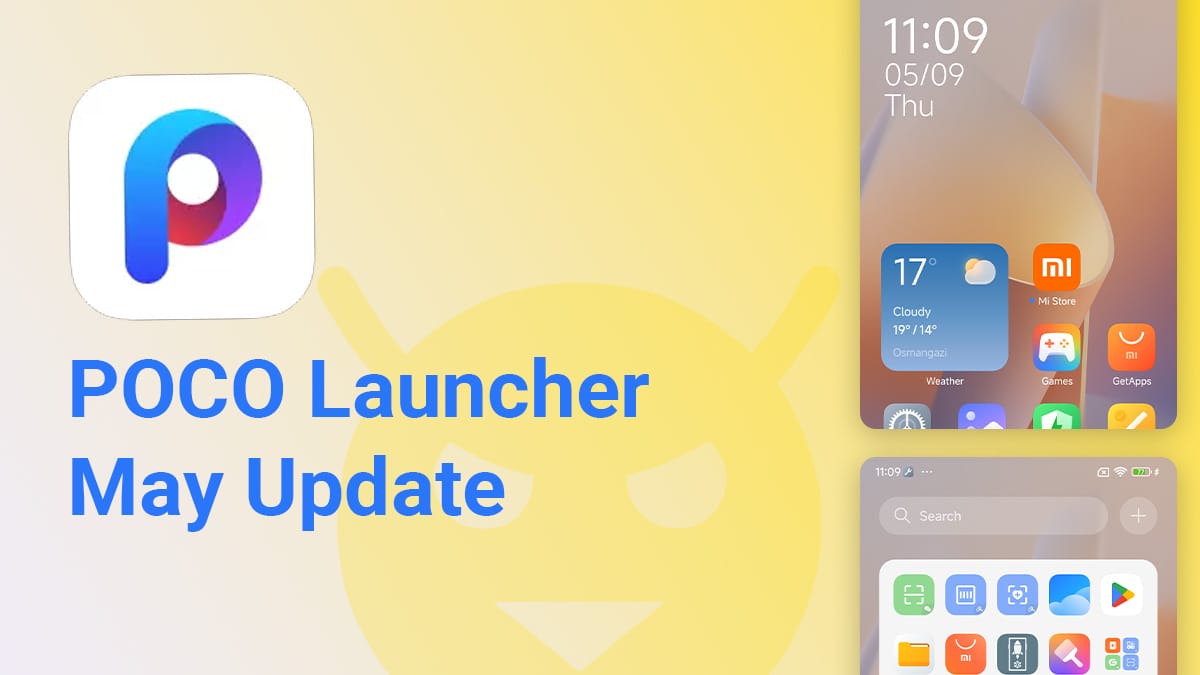 POCO Launcher May 2024 update is released —Bring Better User Experience on POCO Device