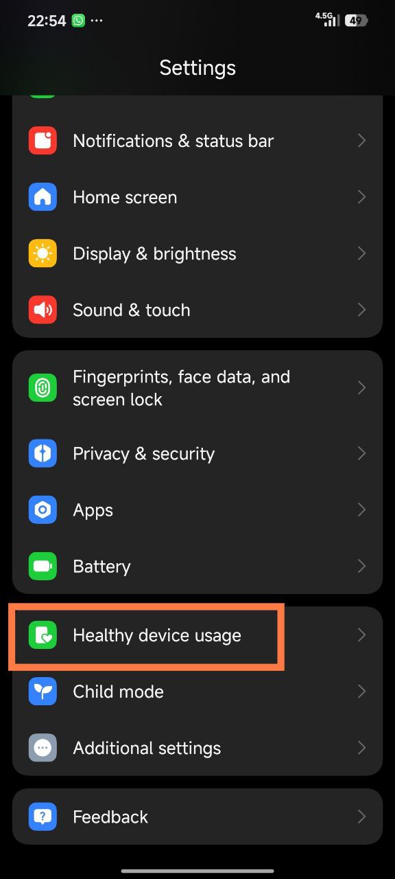Wie man die Bildschirmzeit auf Xiaomi HyperOS überprüft 2 Xiaomi Screen Time 1