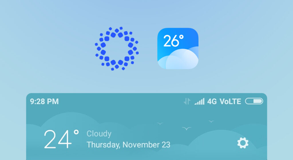 How to add weather in Control Center on HyperOS like MIUI 9