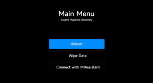How to restore Xiaomi HyperOS default recovery