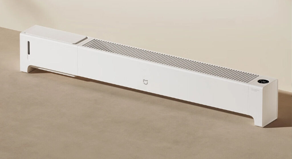 Mijia Graphene Baseboard Electric Heater 2 Humidifier Edition released heats up by 5°C in 10 min