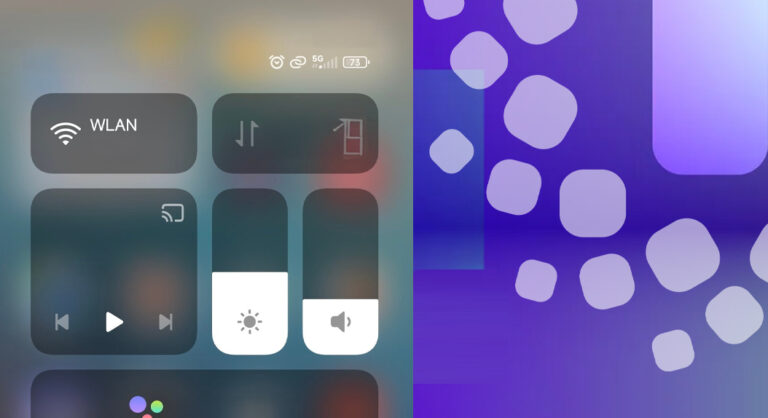 Xiaomi HyperOS Beta adds new animation to control center