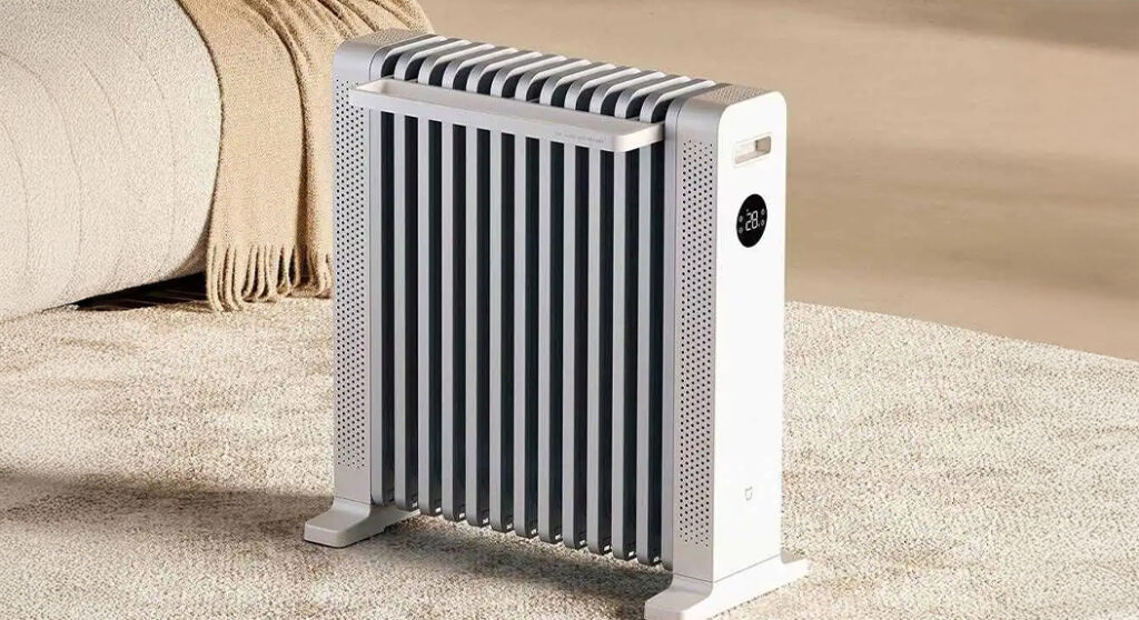 Xiaomi presenta Mijia Graphene Oil Heater con riscaldamento rapido da 2200 W e controlli intelligenti