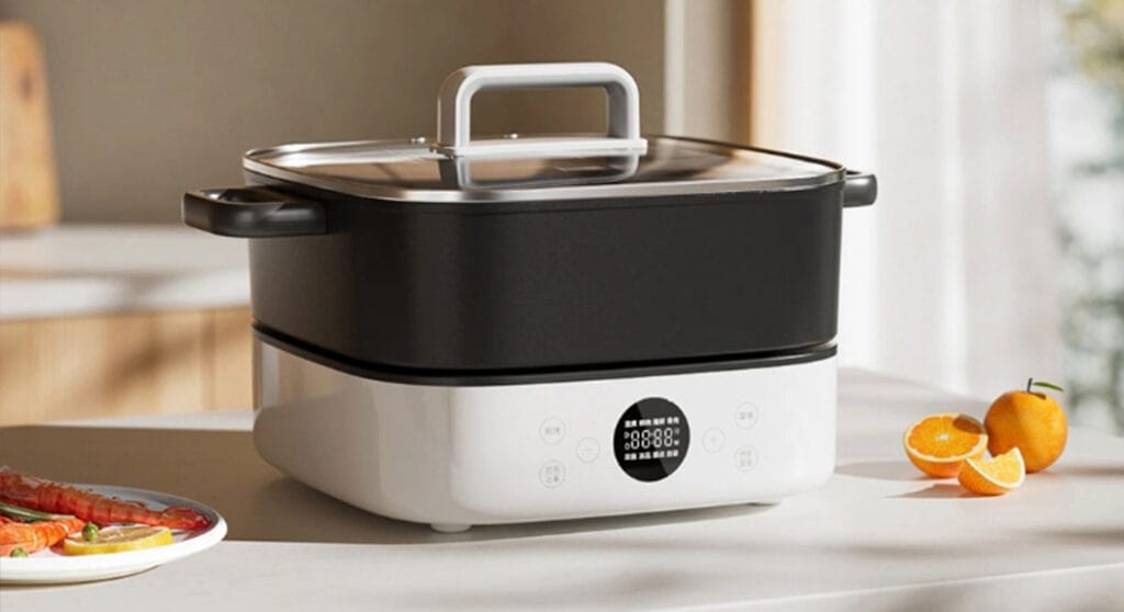 Hot Pot Elettrico 6L Aggiornato Hotpot Pentola Doppia