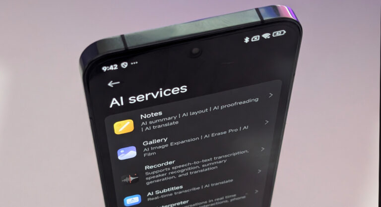 AI-powered features list of Xiaomi HyperOS 2 Global