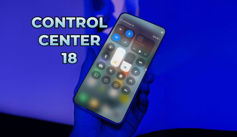 How to bring iOS 18 control center to Android [Live Blur]