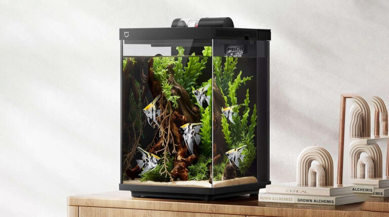 Xiaomi introduced Mijia Smart Desk Fish Tank with Professional Filtration System