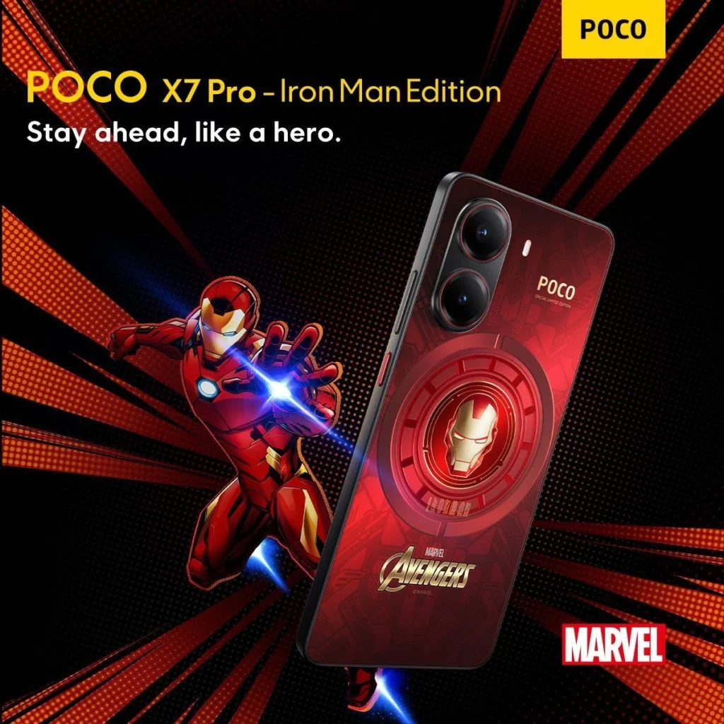 POCO X7 Pro Iron Man Edition - Primeiro olhar