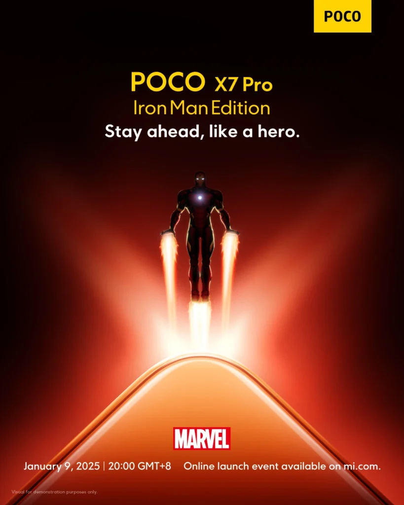 POCO X7 Pro Iron Man Edition