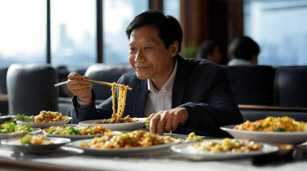 The 2 meal at Xiaomis global headquarters sparks an discussion