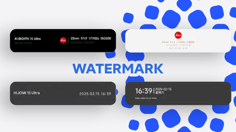 Xiaomi 15 Ultra receives huge photo watermark update