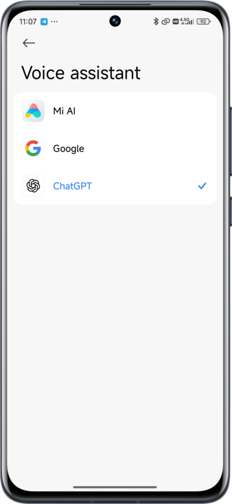 ChatGPT AI assistant 1