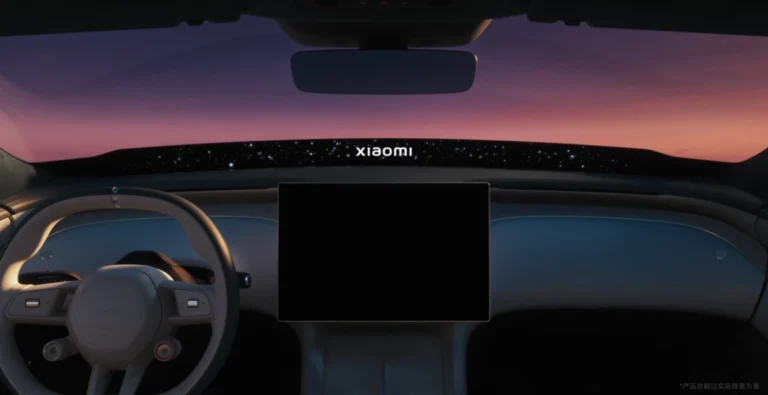 Xiaomi HyperVision: A experiência visual no carro do futuro
