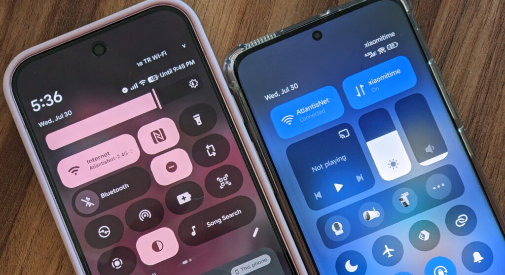 Android 16 vs HyperOS 2.3