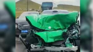 Xiaomi SU7 Crash
