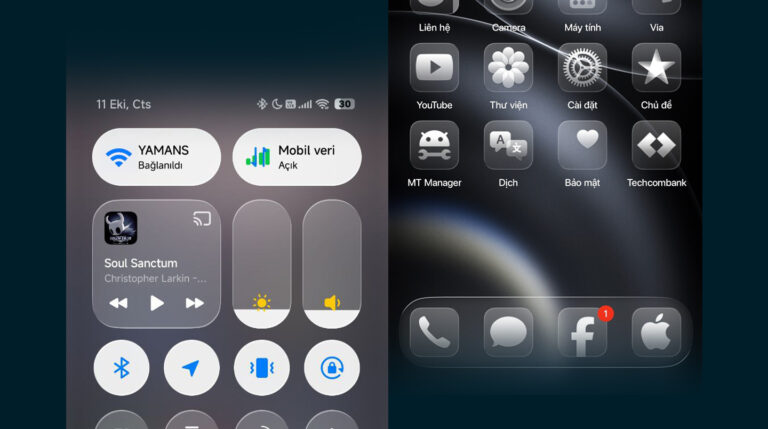 How to get “Liquid Glass” look on Xiaomi devices