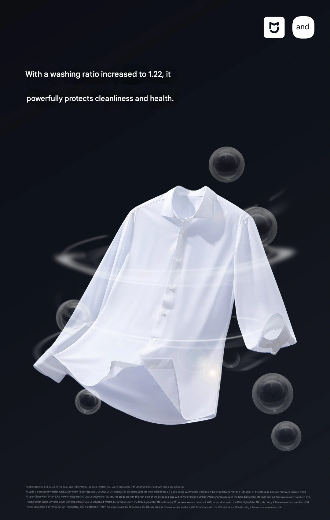 Xiaomi brings new HyperOS update to their washing machines 2 HyperOS update washing machine 1