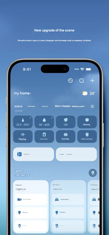 Xiaomi Home App for iOS gets a fresh design and dynamic dashboard 3 MiHome iOS 2