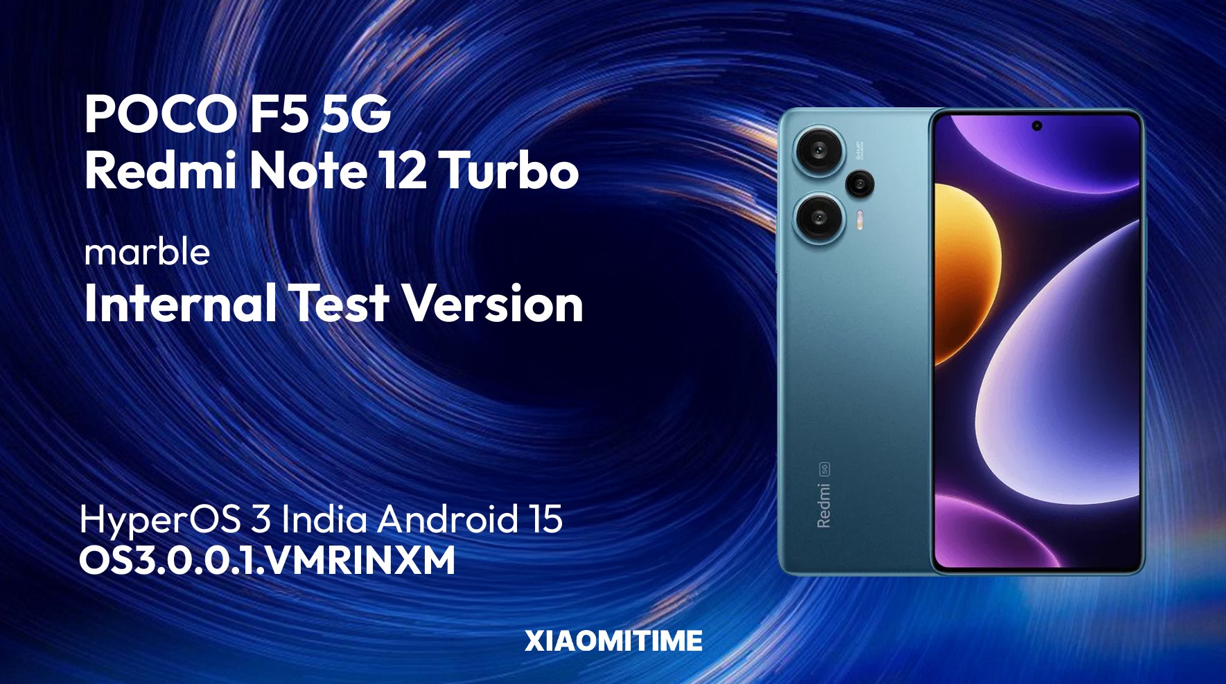 POCO F5 starts official testing of HyperOS 3 based on Android 15. 2 POCO F5 HyperOS 3 1