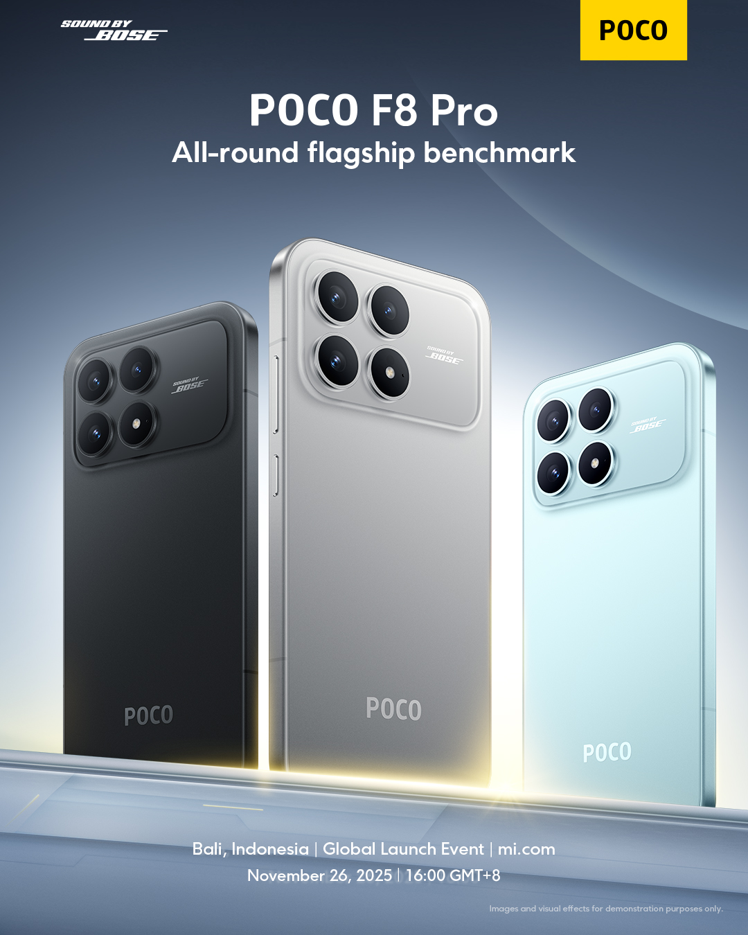 POCO F8 Ultra and F8 Pro official images revealed ahead of global launch 3 POCO F8 Ultra poster 3