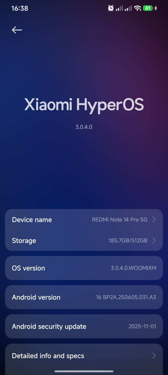 POCO X7 and Redmi Note 14 Pro now receiving the HyperOS 3 update 14 POCO X7 REDMI Note 14 Pro HyperOS 3 2