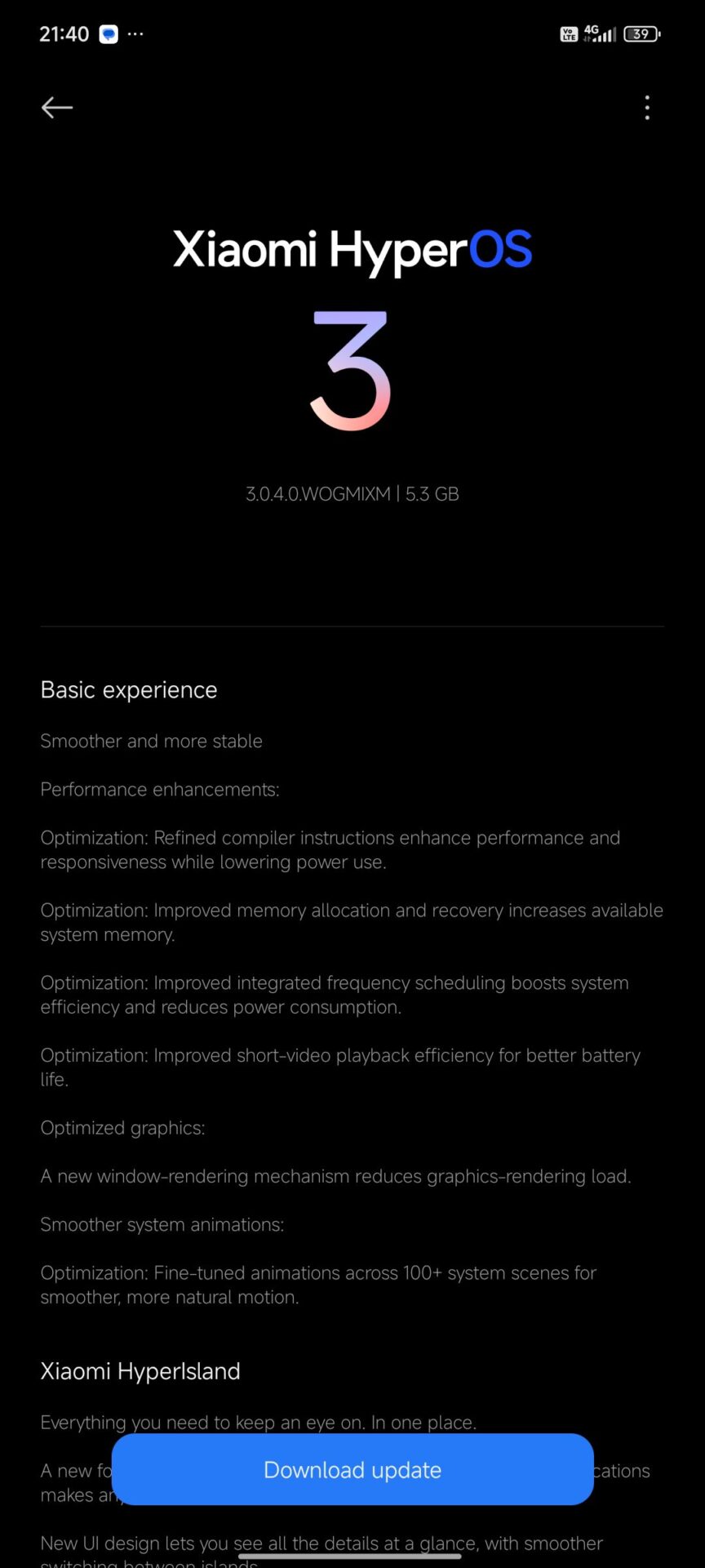 El REDMI Note 14 4G recibe una importante actualización global de Android 16 HyperOS 3 2 REDMI Note 14 4G HyperOS 3.