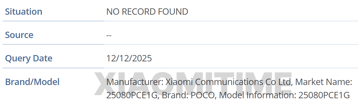 POCO mata al X8 y al F8 mientras sube la línea del M8: Explicación de la estrategia del nuevo modelo 2026 6 25080PCE1G