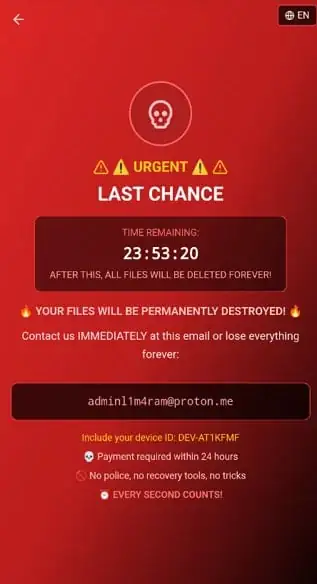 El nuevo virus DroidLock para Android bloquea los teléfonos y amenaza con borrar los archivos las 24 horas del día 5 3531e4aa 0805 47ef aee0 13f642dae1dc