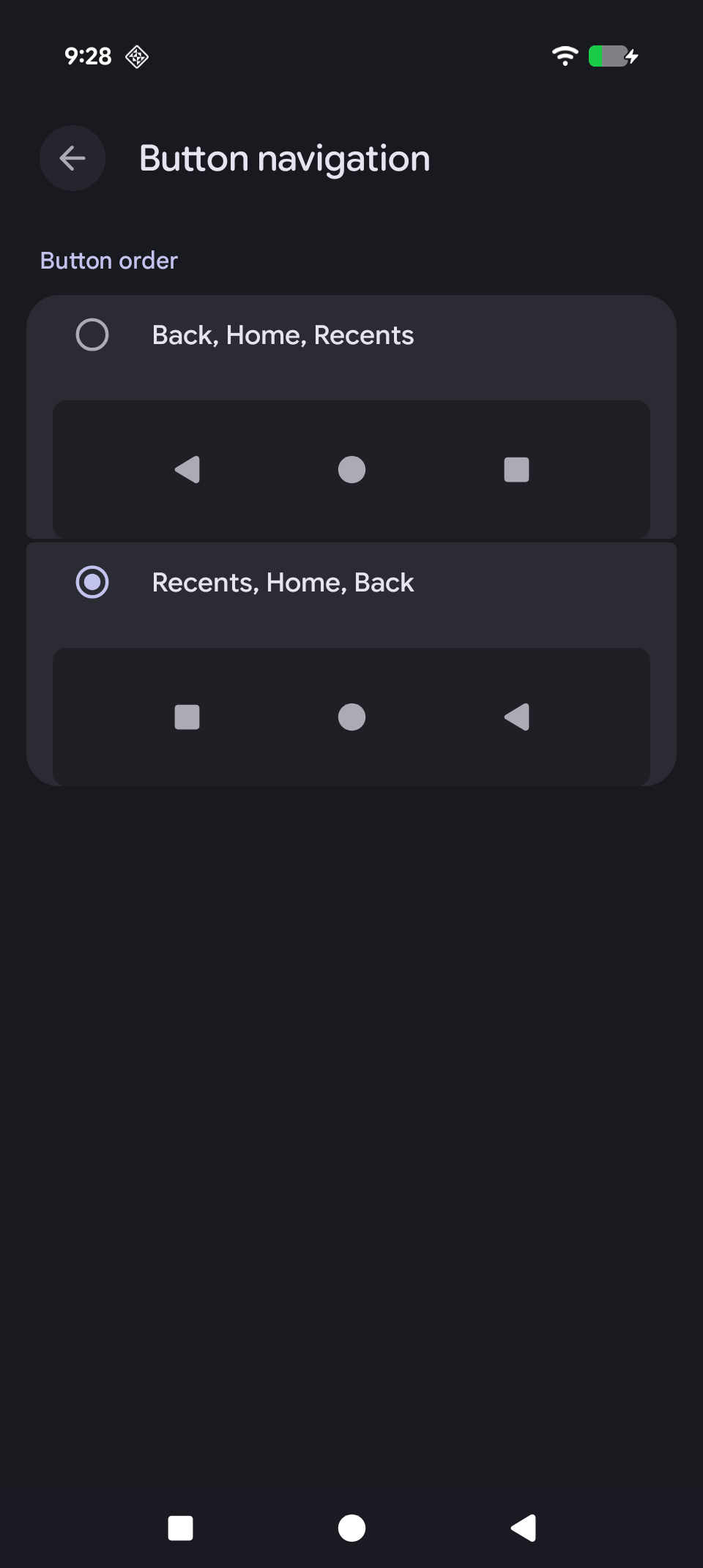 Google fügt Jahre nach Xiaomi endlich neue Navigationsoptionen hinzu 2 Android Canary Navigation Reorder