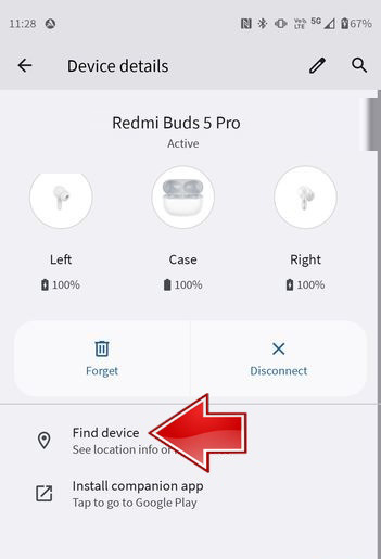 Was passiert, wenn Xiaomi Ohrstöpsel verloren gehen? 2 Find earbuds