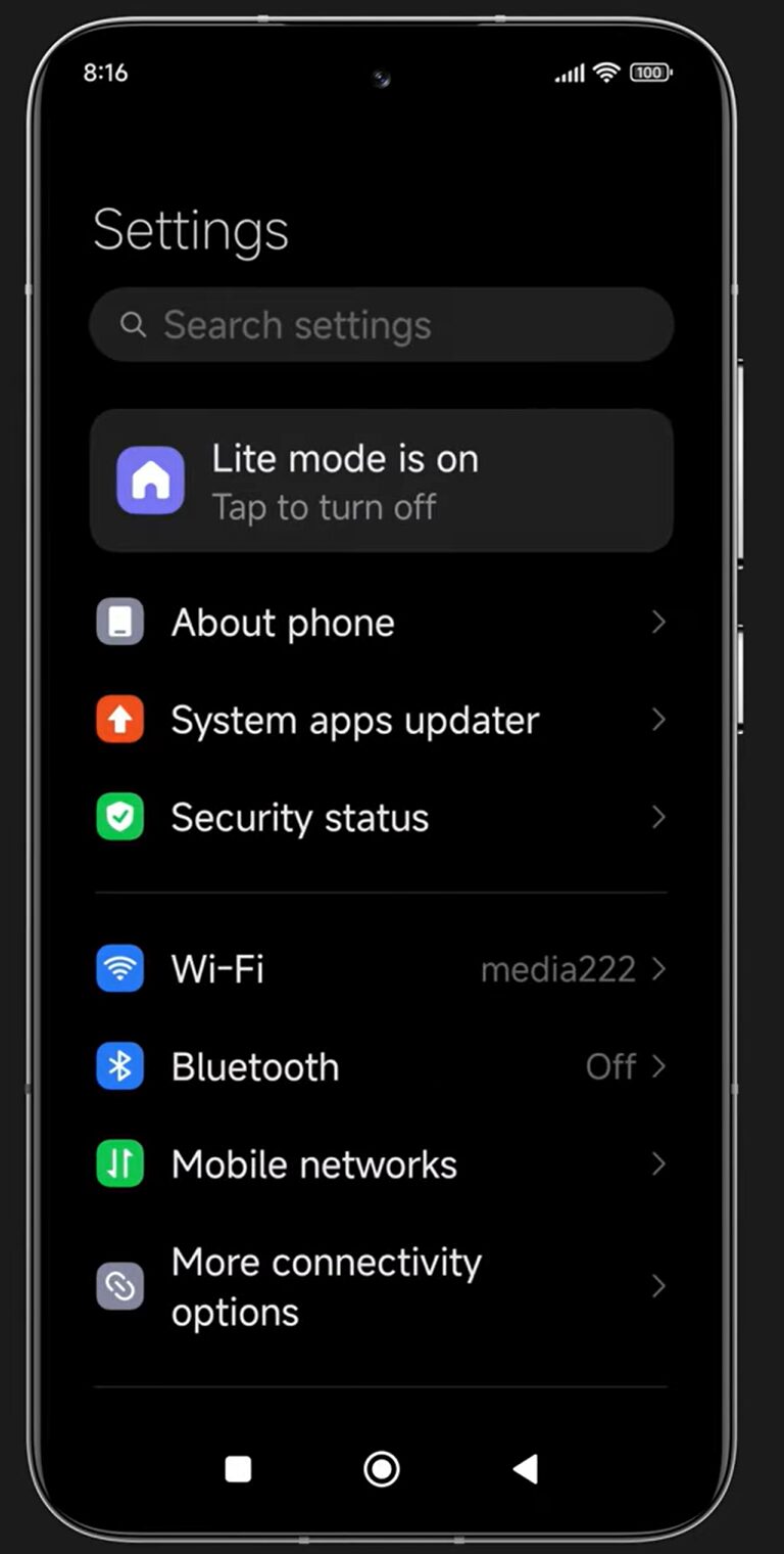 Xiaomis versteckte Funktion, die Familienstreitigkeiten sofort beendet 2 Lite Mode
