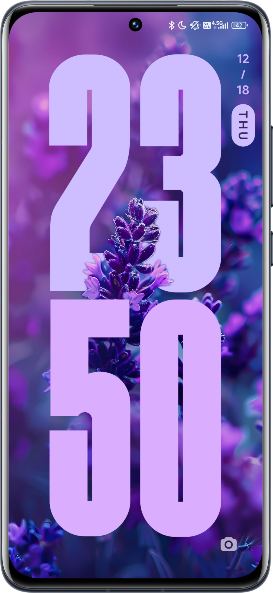 3 HyperOS-Sperrbildschirm-Setups, damit sich deine Xiaomi-Geräte hochwertig anfühlen 4 Nautral Macro Lockscreen Wallpaper