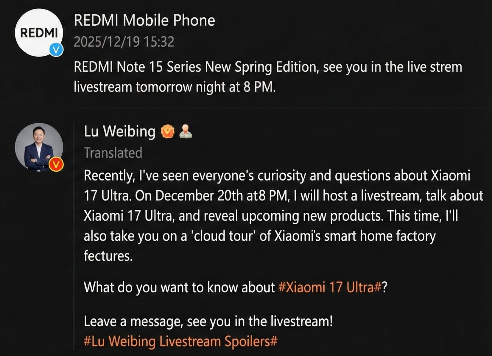 Xiaomi enthüllt Pläne für die REDMI Note 15 Spring Festival Edition 2 REDMI Note 15 festival edition