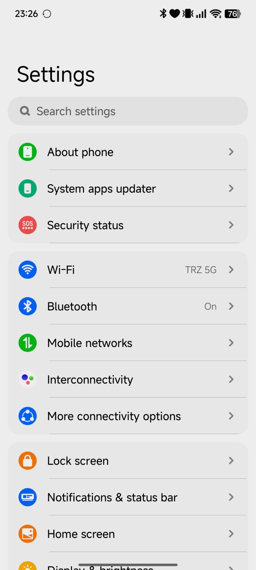 Tema incrível no estilo OnePlus chega aos celulares Xiaomi 4 Screenshot 2025 12 04 23 26 01 807 com.android.settings