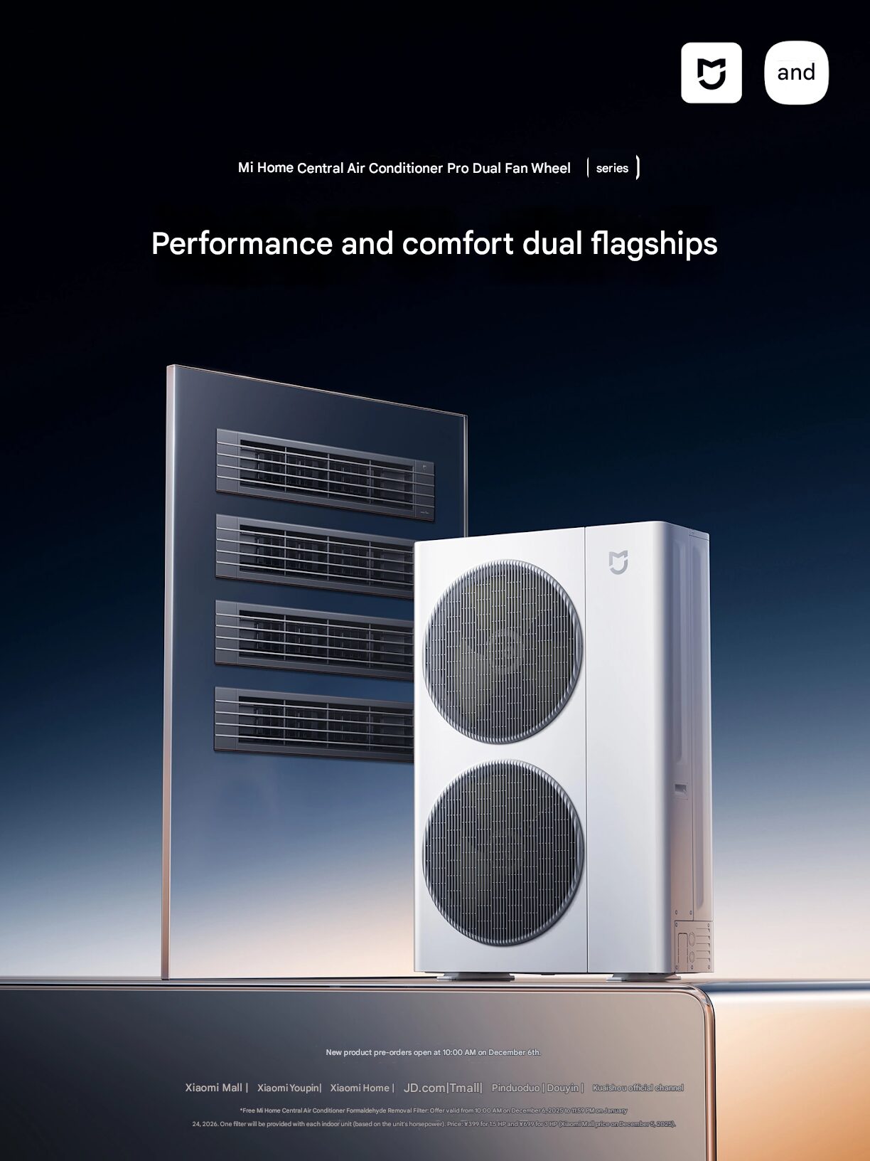 Xiaomi Mijia Central Air Conditioner Pro series goes official 2 Xiaomi Mijia Central Air Conditioner Pro 4