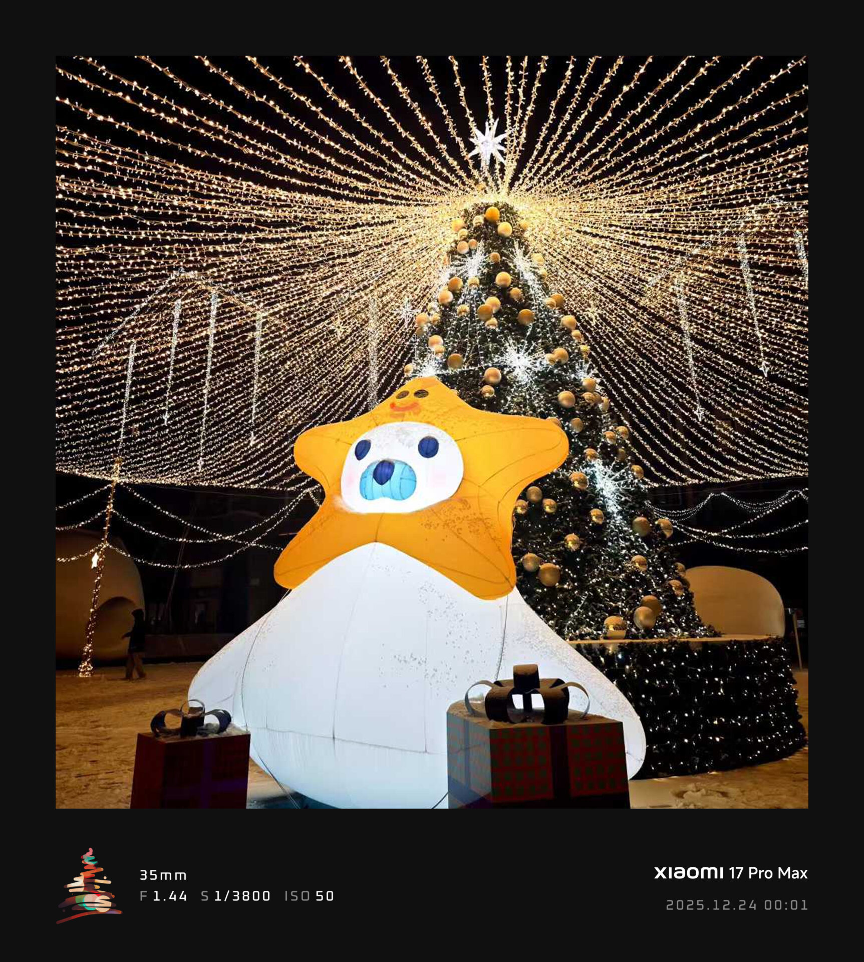 HyperOS 3 recibe marcas de agua navideñas para la cámara con 3 diseños y 9 estilos 9 Xiaomi new year watermark 8