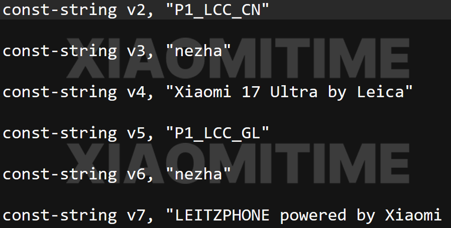 Xiaomi 17 Ultra Kamera-Wasserzeichen mit neuem Branding geleakt 6 leitzphone