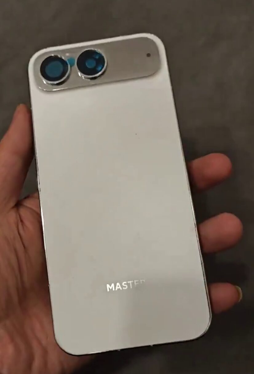 Se ha visto un prototipo cancelado del Xiaomi 17 Air con un cuerpo ultrafino de 5,5 mm 3 Xiaomi 17 AIr 2