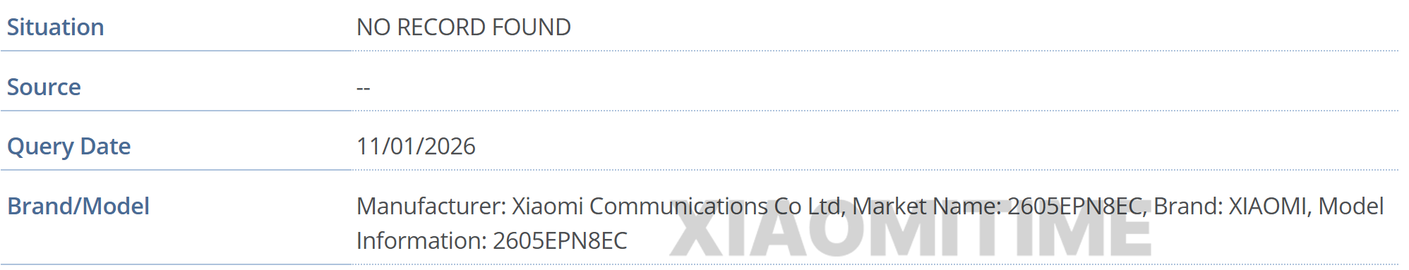 Xiaomi 17S Pro aparece en la base de datos de GSMA con un nuevo chip propio 2 Xiaomi 17S Pro