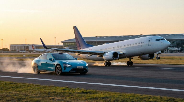 ¿Puede realmente el Xiaomi SU7 superar a un Boeing 737?