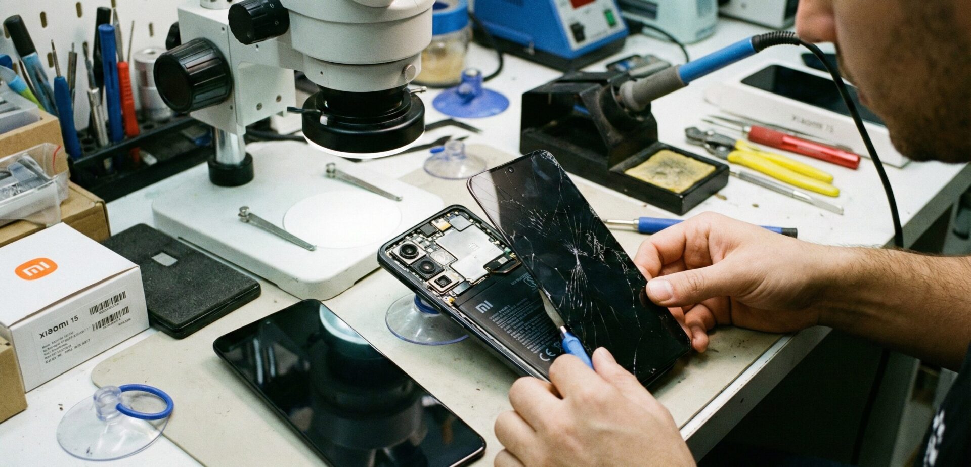 A Xiaomi é fácil de consertar? Explicação dos resultados dos testes de sustentabilidade da UE 2 Xiaomi display repair