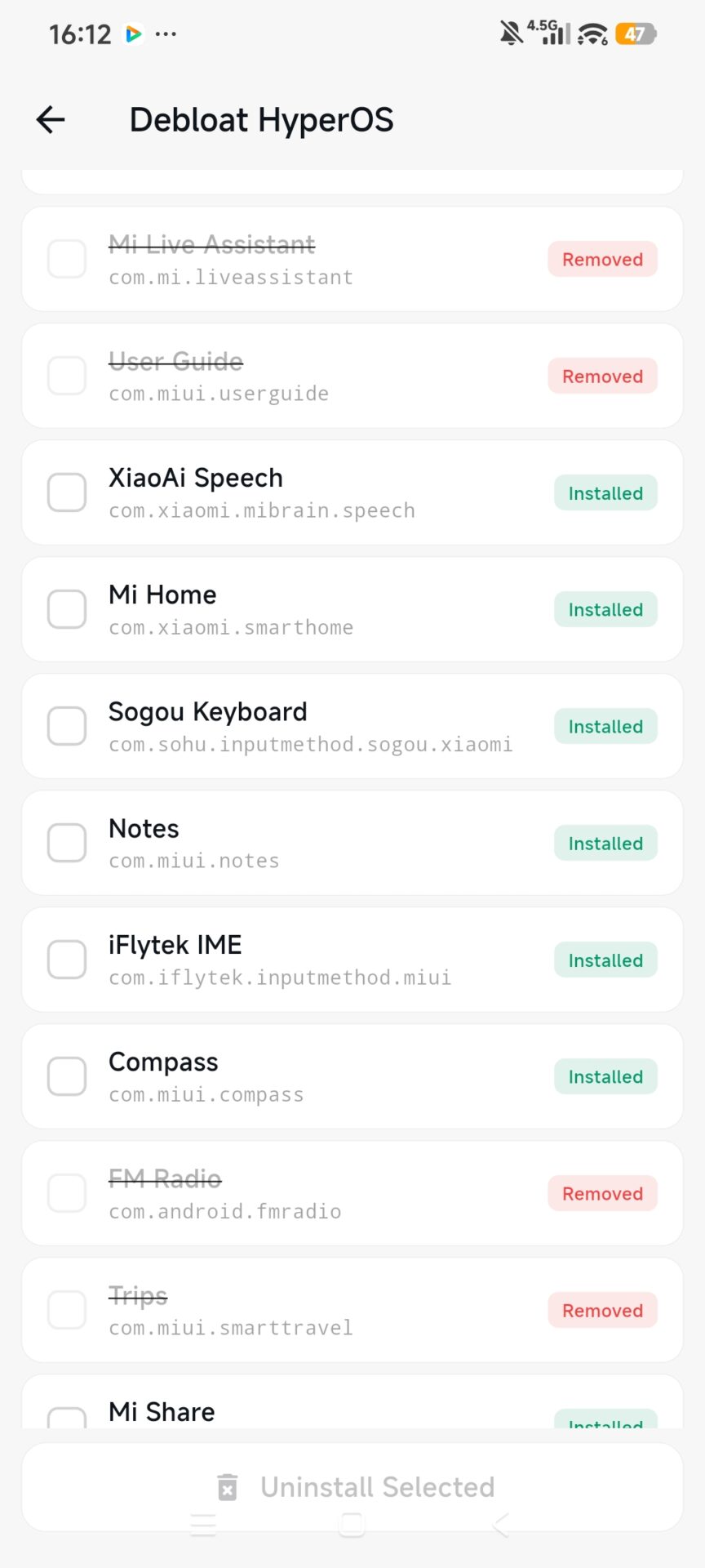 MemeOS Enhancer trae 3 mods populares de HyperOS, incluidos los recents al estilo iOS 6 HyperOS Debloater 1