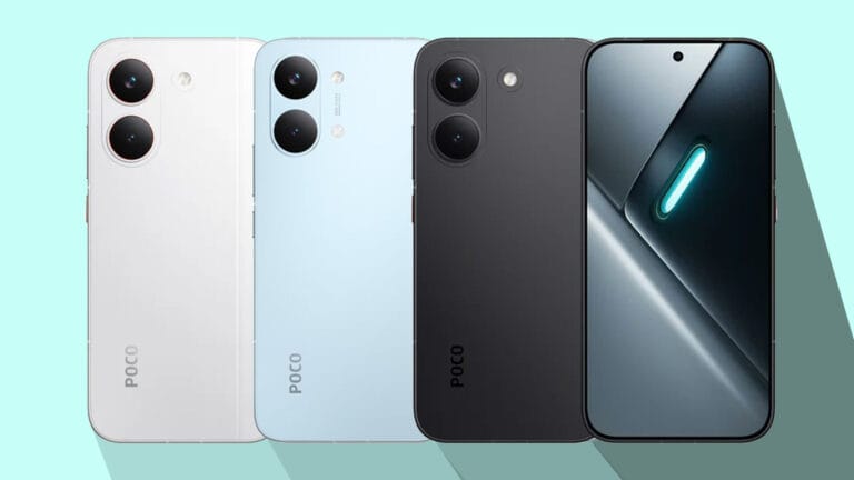 Die POCO X8 Pro Serie wird in den Farben Blau, Schwarz und Weiß eingeführt