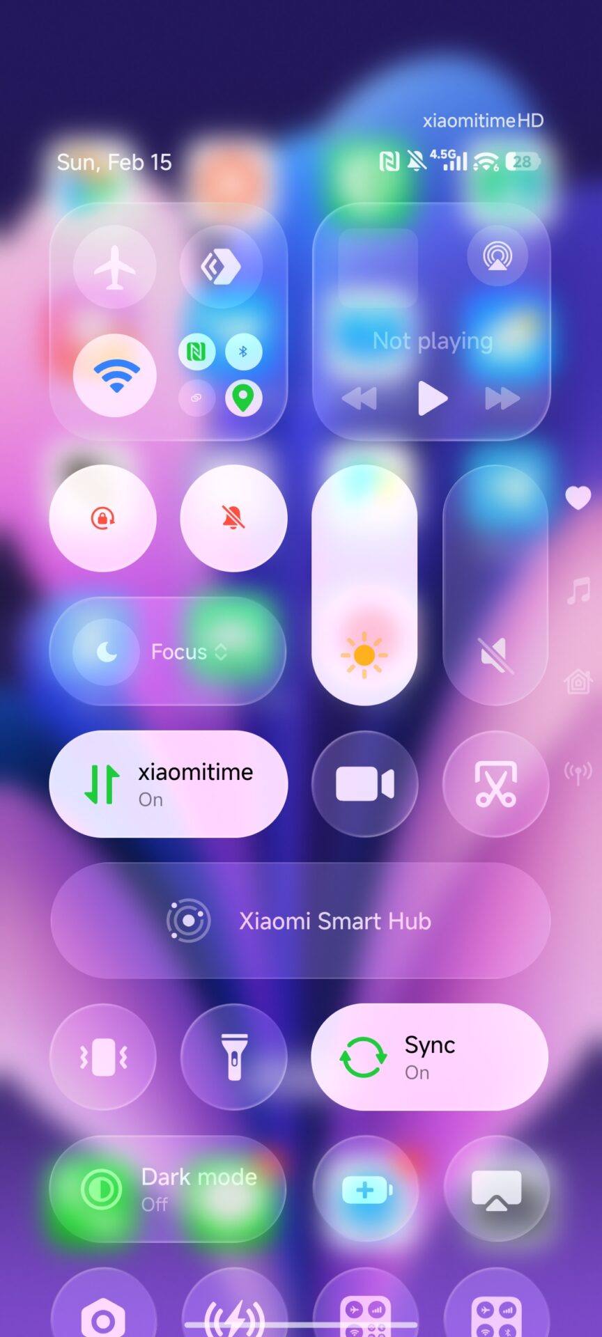 Neues Modul verwandelt HyperOS 3 in ein vollständig anpassbares iOS 26 Kontrollzentrum 3 iOS control center module HyperOS 3 1